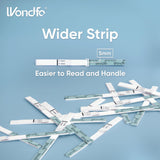 Tiras de ovulación Wondfo individuales para pruebas rápidas y flexibles.