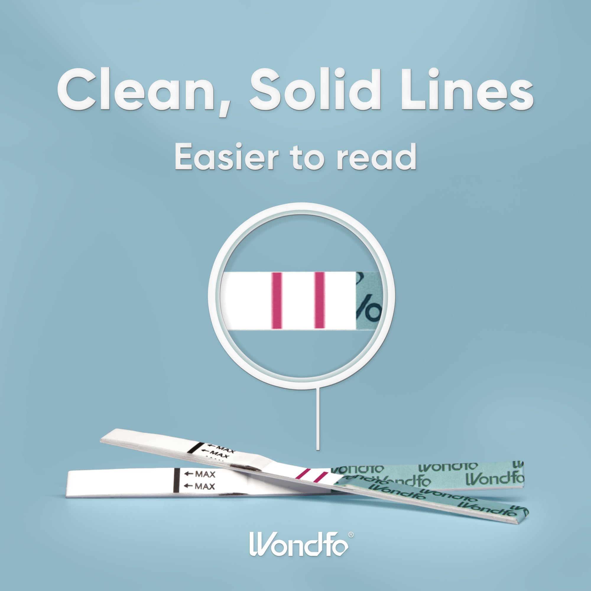 Kit de pruebas de Wondfo para uso casero cómodo y seguro.
