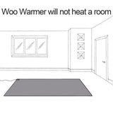Woo Warmer recomendado con base aislante para un rendimiento óptimo.