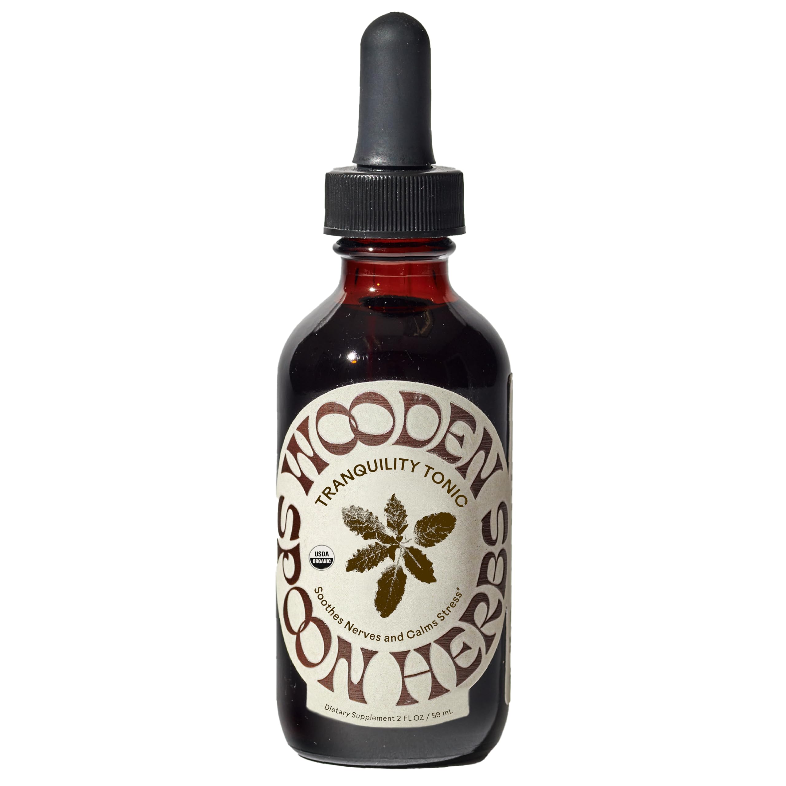 Wooden Spoon Herbs Tranquility Tonic, botella para relajación natural en casa