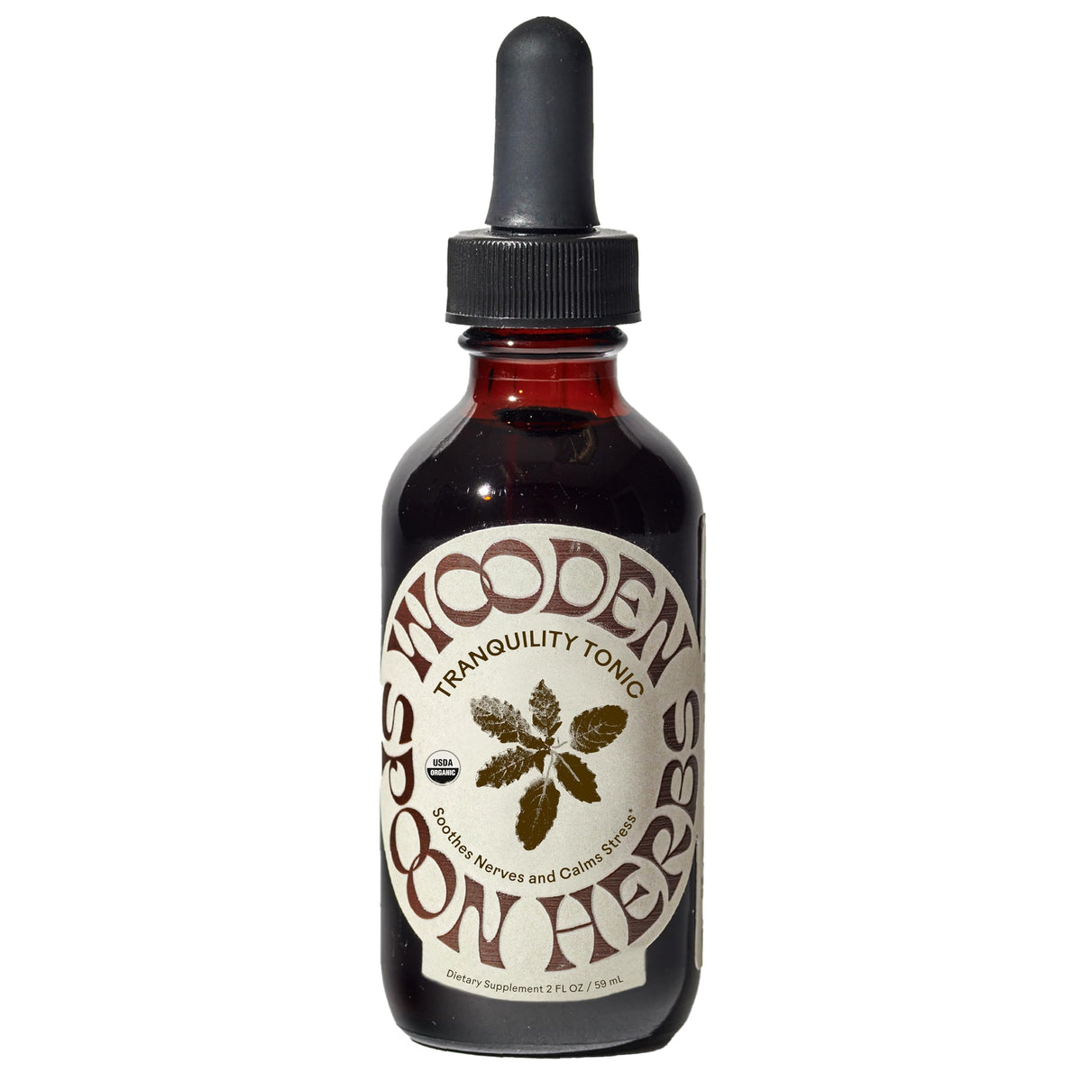 Wooden Spoon Herbs Tranquility Tonic, botella para relajación natural en casa