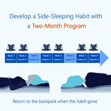 WoodyKnows airbag ajustable para dormir de lado, mayor confort