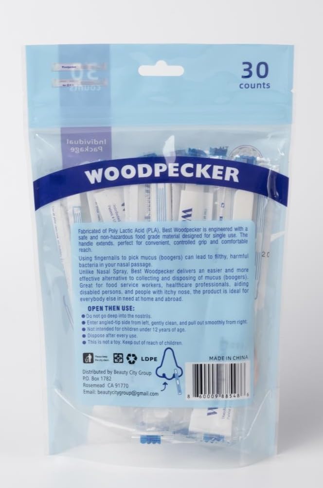 Woodpecker higiene nasal manual: herramienta cómoda para acceso seguro.