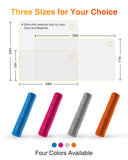 WOOMER almohadilla-calor extralargo opción multicolor para estilo y confort.