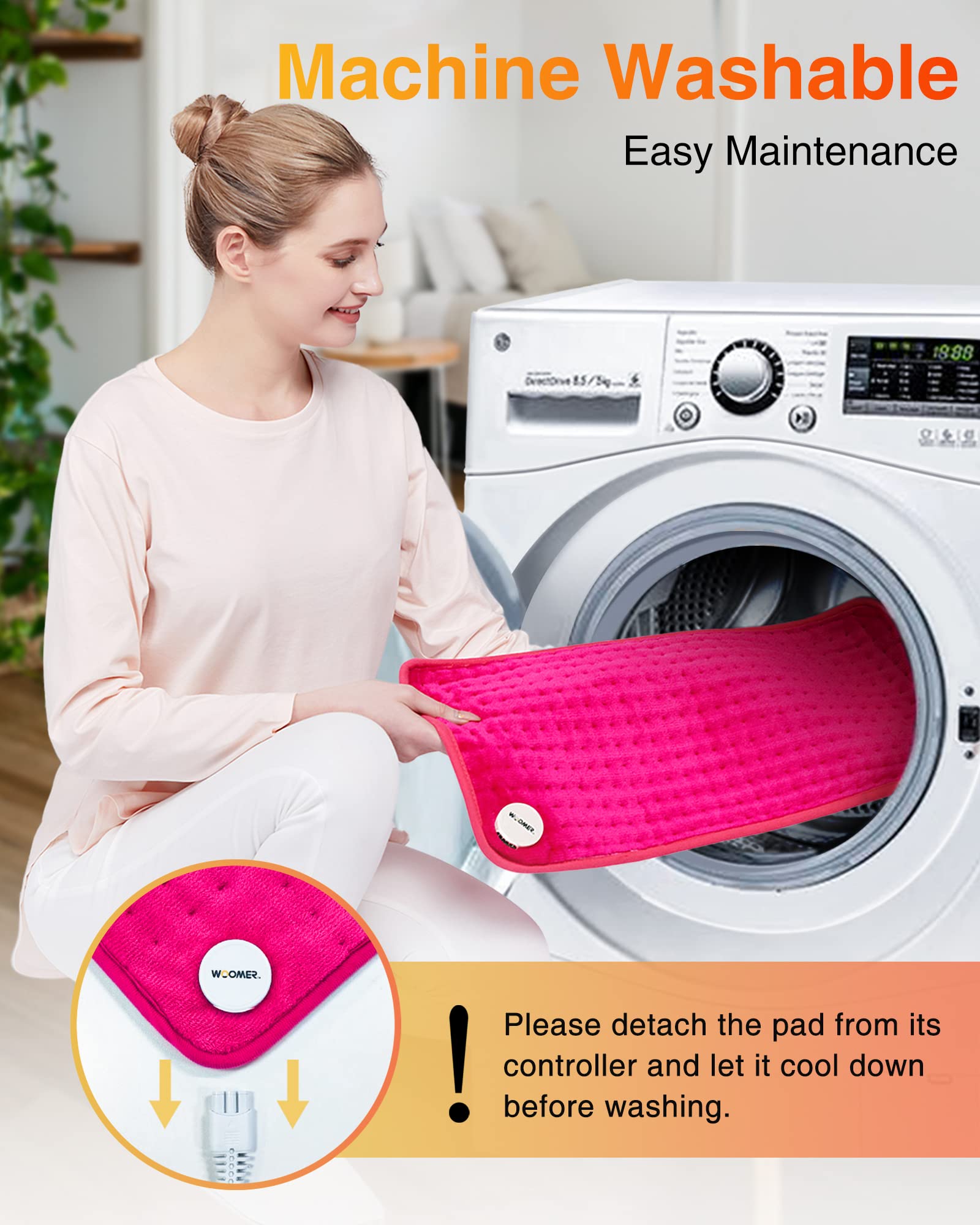 WOOMER unidad desmontable para lavar a máquina