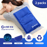 WORLD-BIO Bolsas hielo grandes y flexibles dorso, alivio puntual para espalda y rodilla.