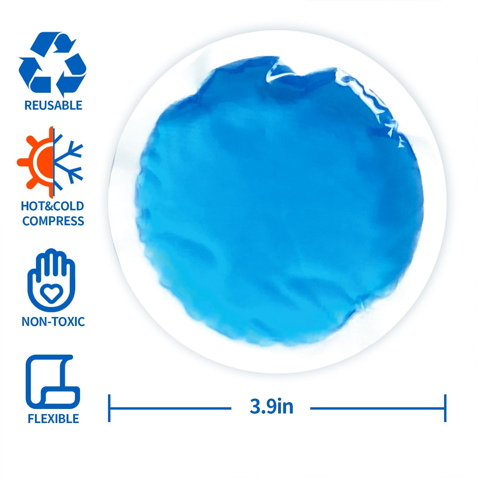 WORLD-BIO compresas que se adaptan a articulaciones y músculos