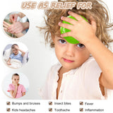  WORLD-BIO Kids Ice Pack payaso con forro removible para piel sensible