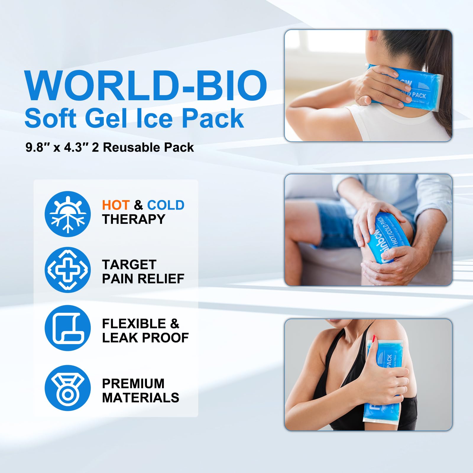 WORLD-BIO sistema de cierre gancho-bucle seguro