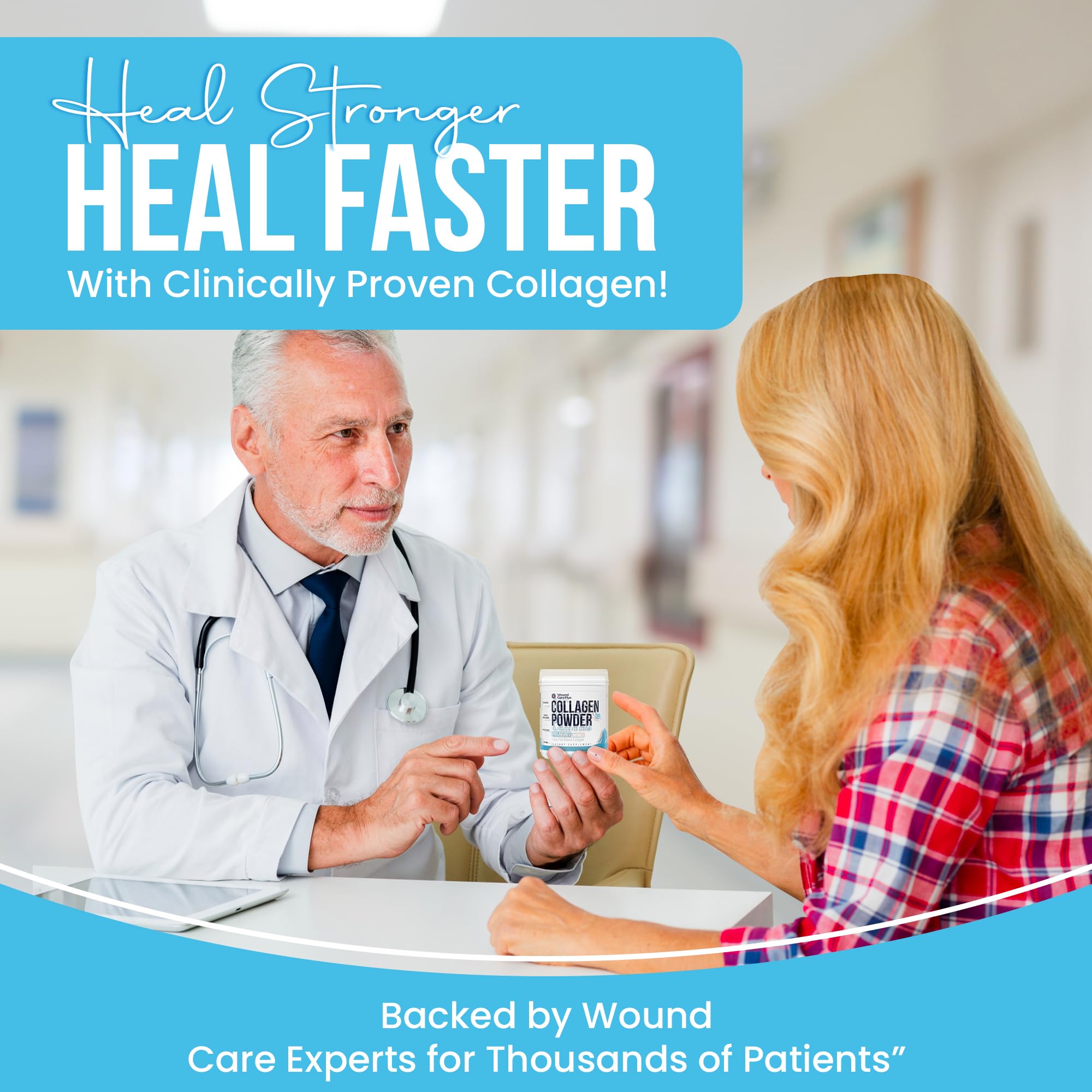 Wound Care Plus disolución en bebida, sin sabor, fácil de incorporar.
