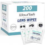 Wowflash: toallitas para lentes envueltas individualmente para uso diario