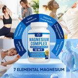 Bote de Nutrapure Magnesio WSJAWH con 90 cápsulas para uso diario