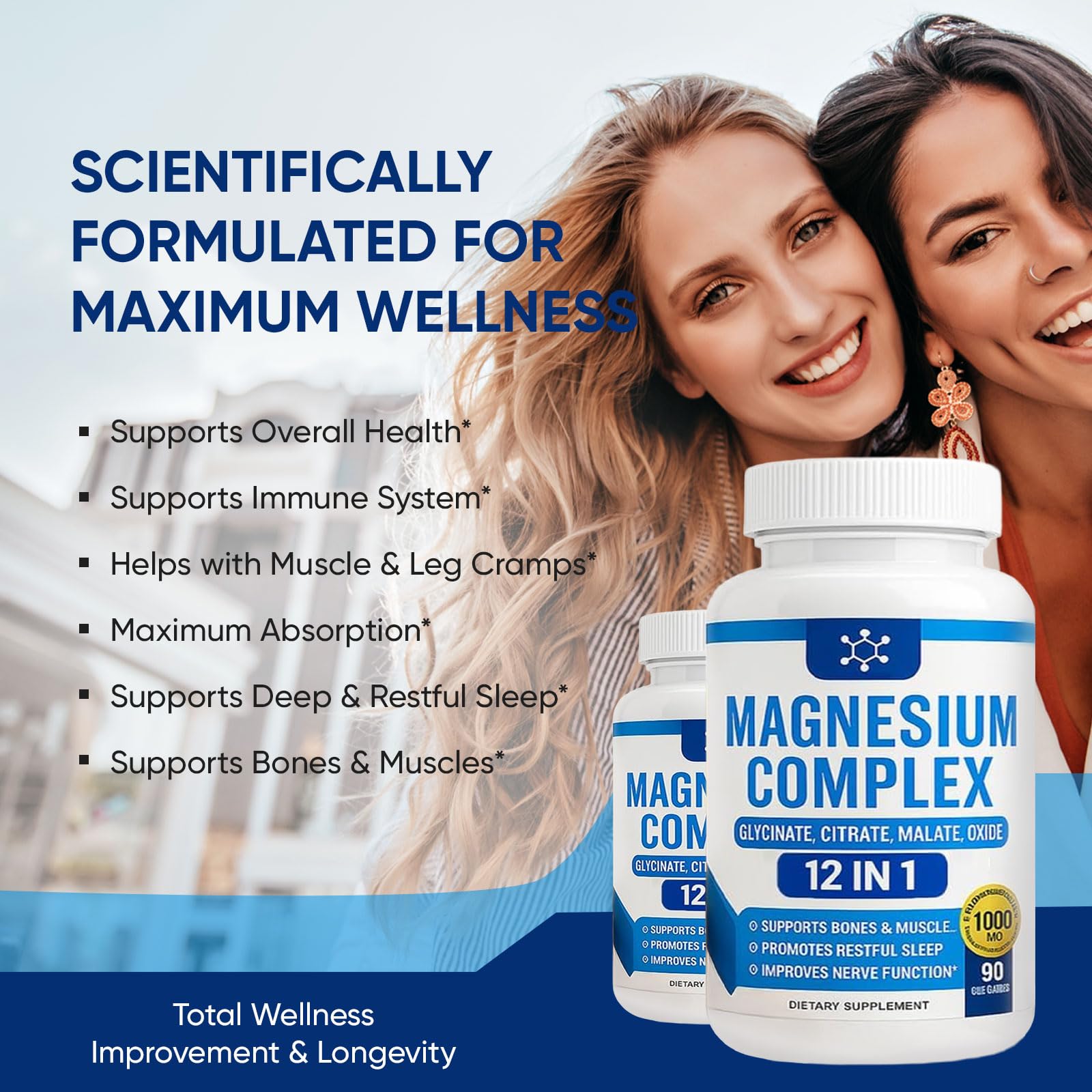 Uso nocturno de Nutrapure WSJAWH para relajación y descanso