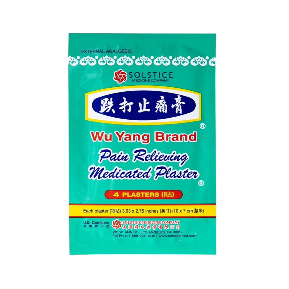 Aplicación en piel con parche Wu Yang Brand