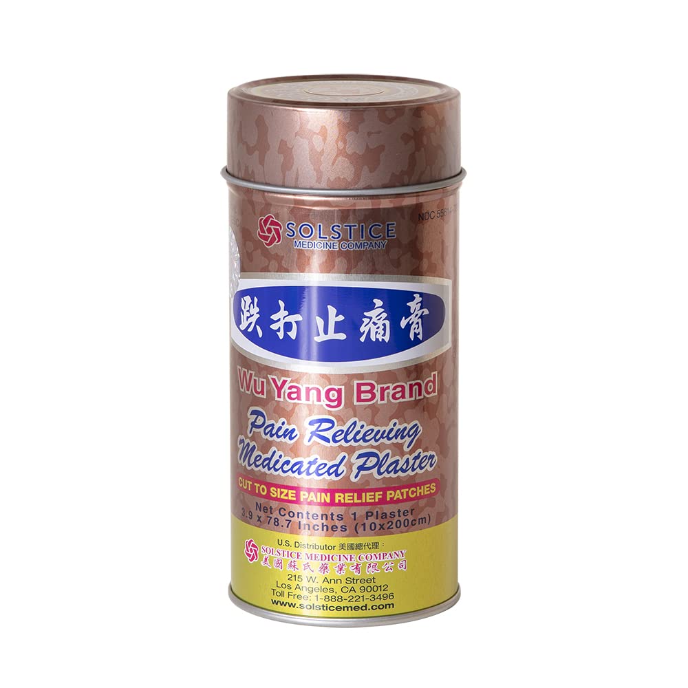 Wu Yang Brand parche-medicado-alivio-dolor para alivio localizado.