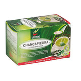 Wuguny Chanca Piedra: etiqueta y caja, infusión natural para bienestar diario.