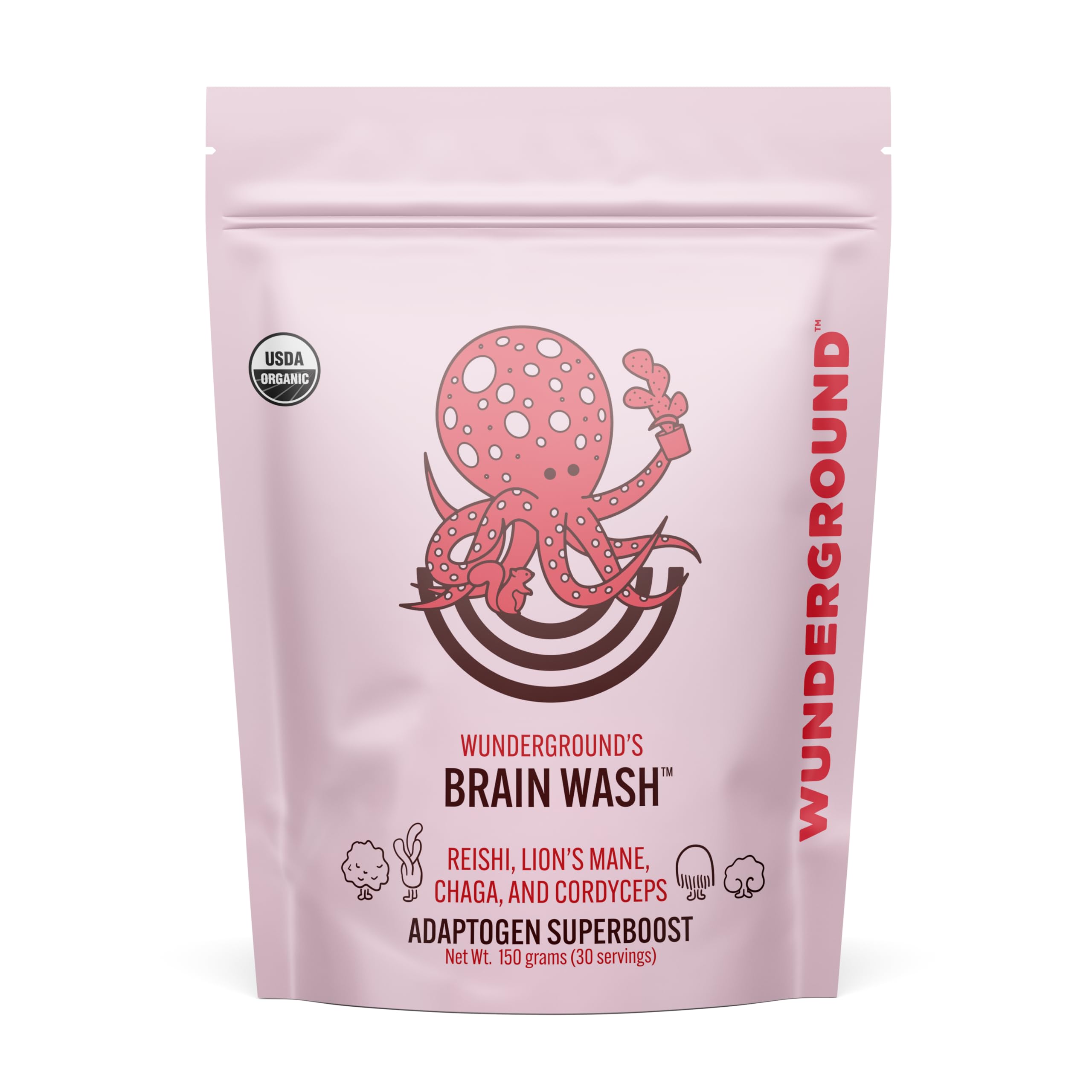 Wunderground Brain Wash en bolsa de 30 porciones, lista para tus bebidas