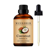 Wuvezrub aceite de coco 60ml en botella para aromaterapia suave