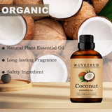 Wuvezrub aceite de coco para cuidado de piel mezclado en toner o crema
