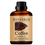 Wuvezrub aceite esencial de café, botella para aromaterapia relajante.