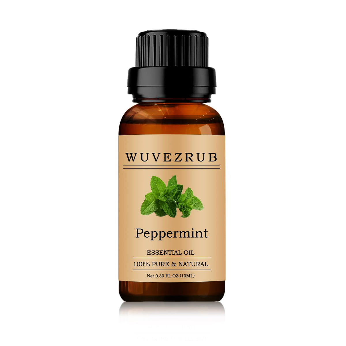 Wuvezrub Aceite Esencial Menta: vertido desde frasco para aromaterapia.