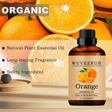 Wuvezrub Aceite Esencial de Naranja para proyectos caseros de cosmética.