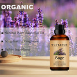 Wuvezrub Aceite Esencial de Salvia para piel, uso en cuidado facial
