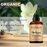 Wuvezrub aceite esencial vainilla para cuidado de la piel, se añade a tónicos o cremas