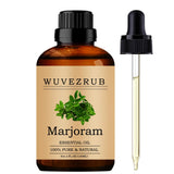 Wuvezrub Aceite esencial de Mejorana en frasco de 120 ml para aromaterapia en casa