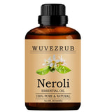 Wuvezrub aceite neroli puro en frasco, ideal para difusor.