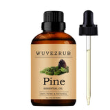 Wuvezrub Aceite Esencial de Pino, botella 60 ml, aroma natural para difusor.