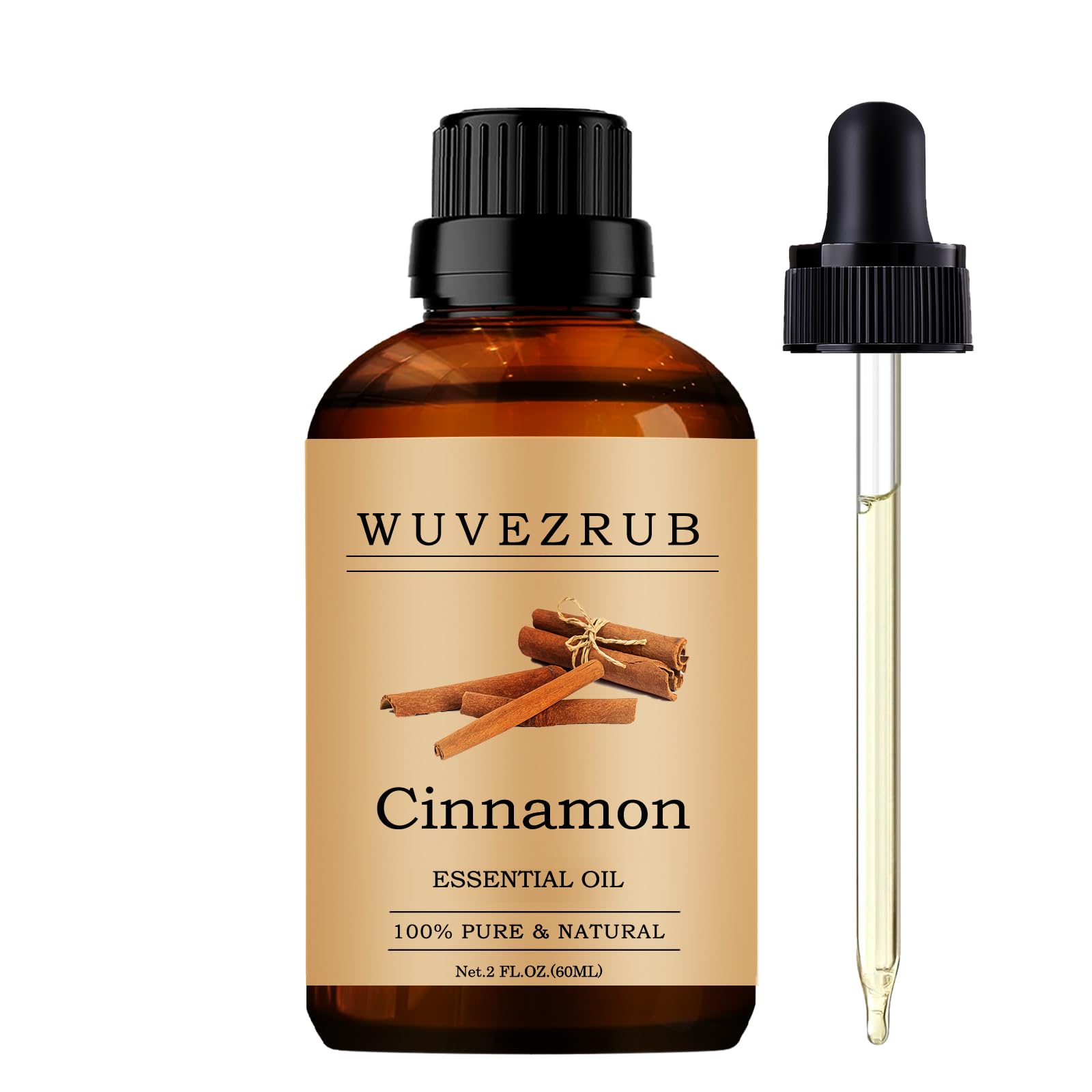 Wuvezrub canela, frasco de 60 ml para aromaterapia en casa.