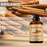 Wuvezrub canela, cuidado de piel: añade 1–2 gotas diluidas en productos.