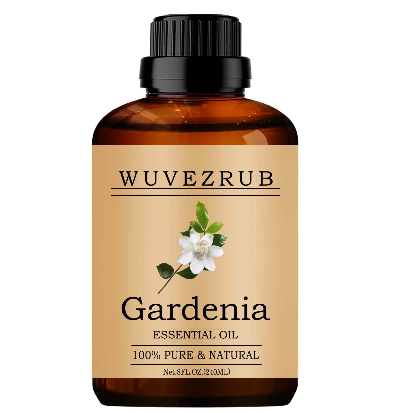 Wuvezrub Gardenia: bote de 240 ml para difusión de fragancia duradera.