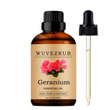 Wuvezrub Geranio: goteo de botella para aroma suave en difusor