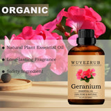 Wuvezrub Geranio: aplicación suave en piel en tóners o serums para aroma suave.