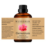 Wuvezrub Geranio: aroma relajante para crear un ambiente tranquilo.