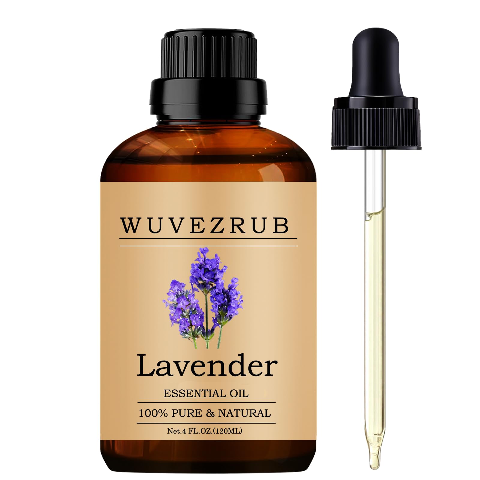 Wuvezrub Lavanda, vertido de botella para aromaterapia en casa.