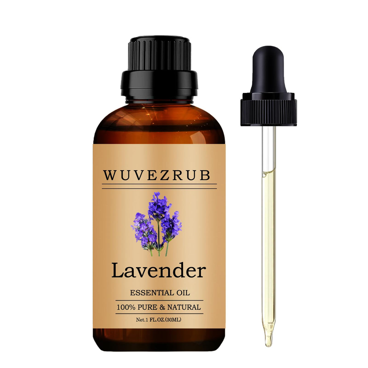 Wuvezrub lavanda frasco 30 ml para aromaterapia y relajación suave