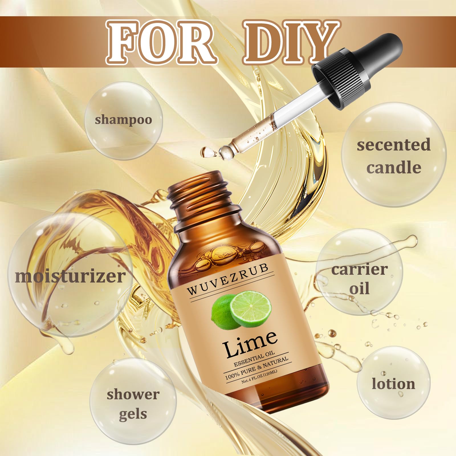 Wuvezrub Lima difusor aromático para ambientes cálidos y fragantes.