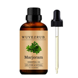 Wuvezrub Mejorana: botella de 30 ml de aceite esencial puro para aromaterapia.