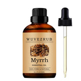 Wuvezrub Mirra aceite esencial en botella de 60 ml para aroma cotidiano