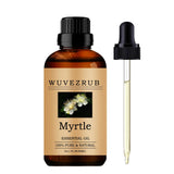 Wuvezrub Myrtle: vertido desde la botella para aromaterapia suave.