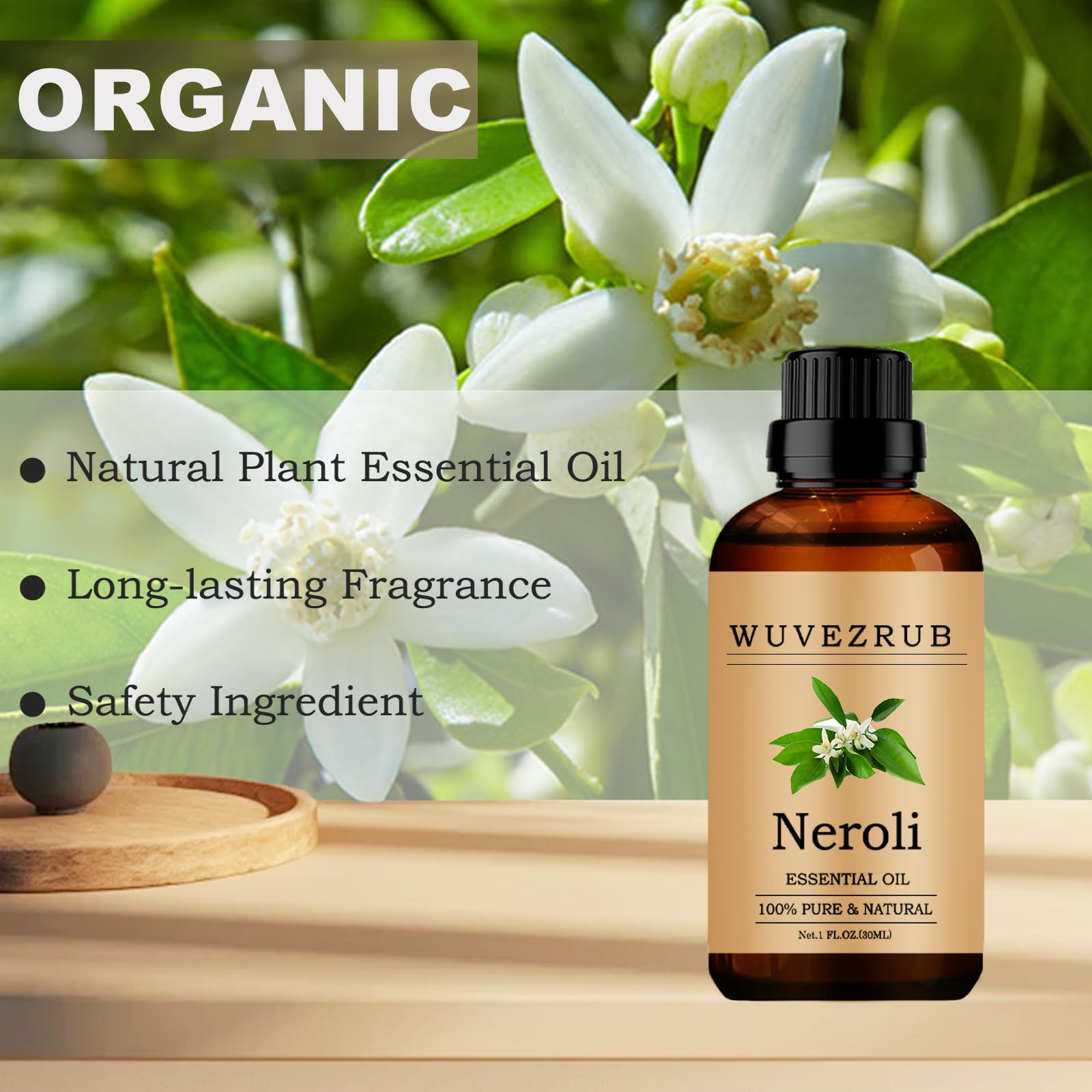 Fragancias caseras con Wuvezrub Neroli para jabones.