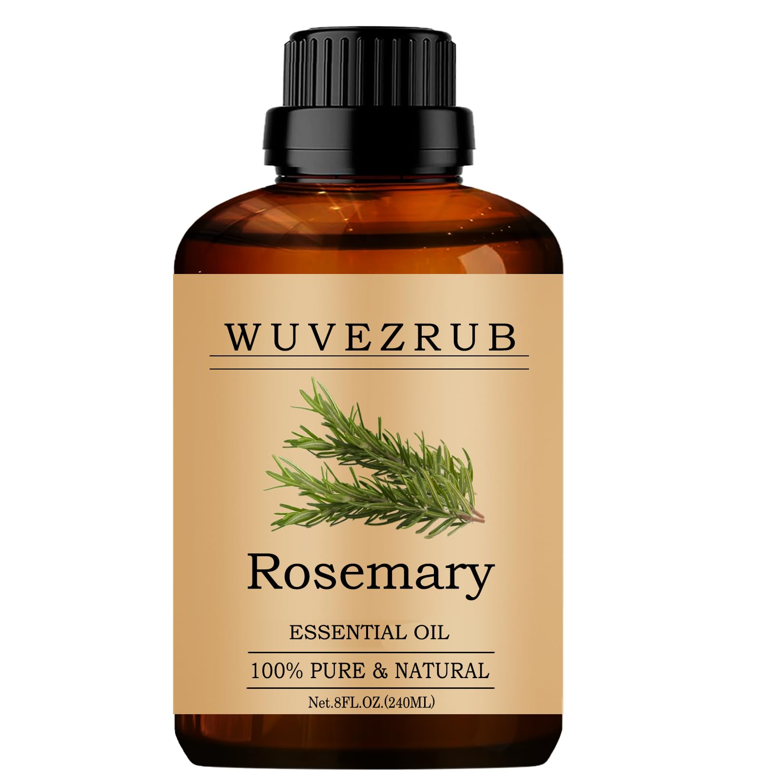 Wuvezrub Romero: aceite puro 240 ml para aromaterapia en difusor