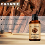 Wuvezrub Sandalo: difusor con aroma envolvente para relajación.