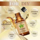 Wuvezrub tomillo - difusor de aromaterapia con aceite puro para ambientar.