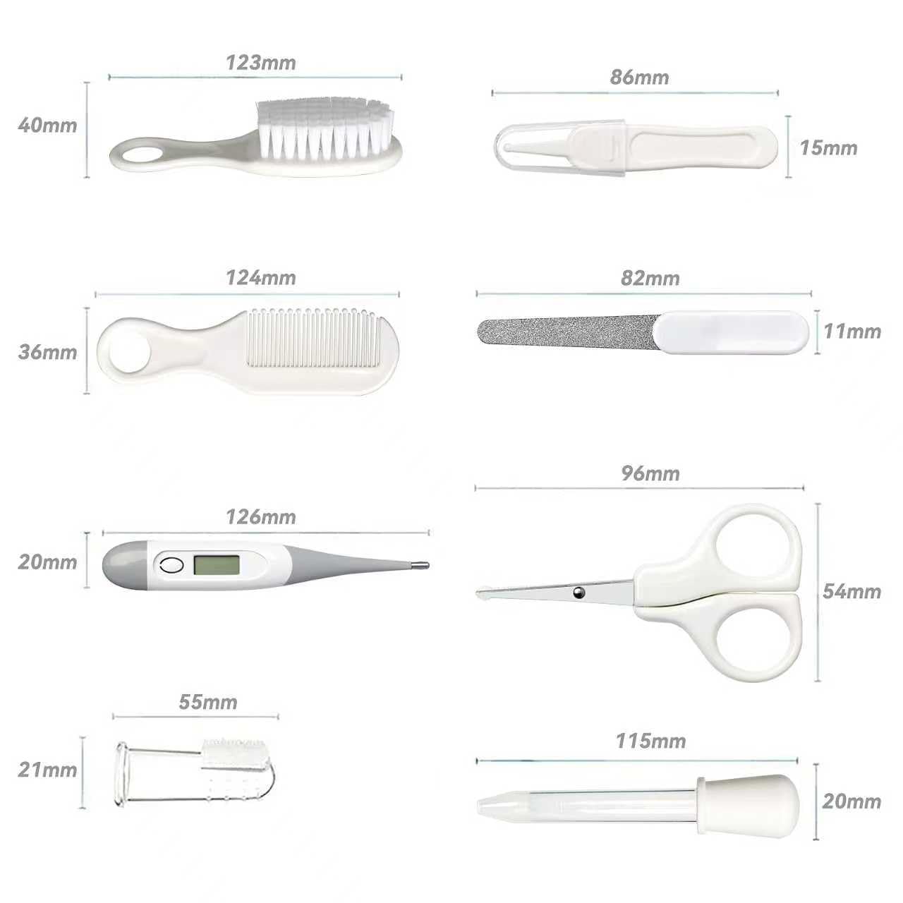 Aspirador nasal WXA para bebe, alivio suave de la congestión.
