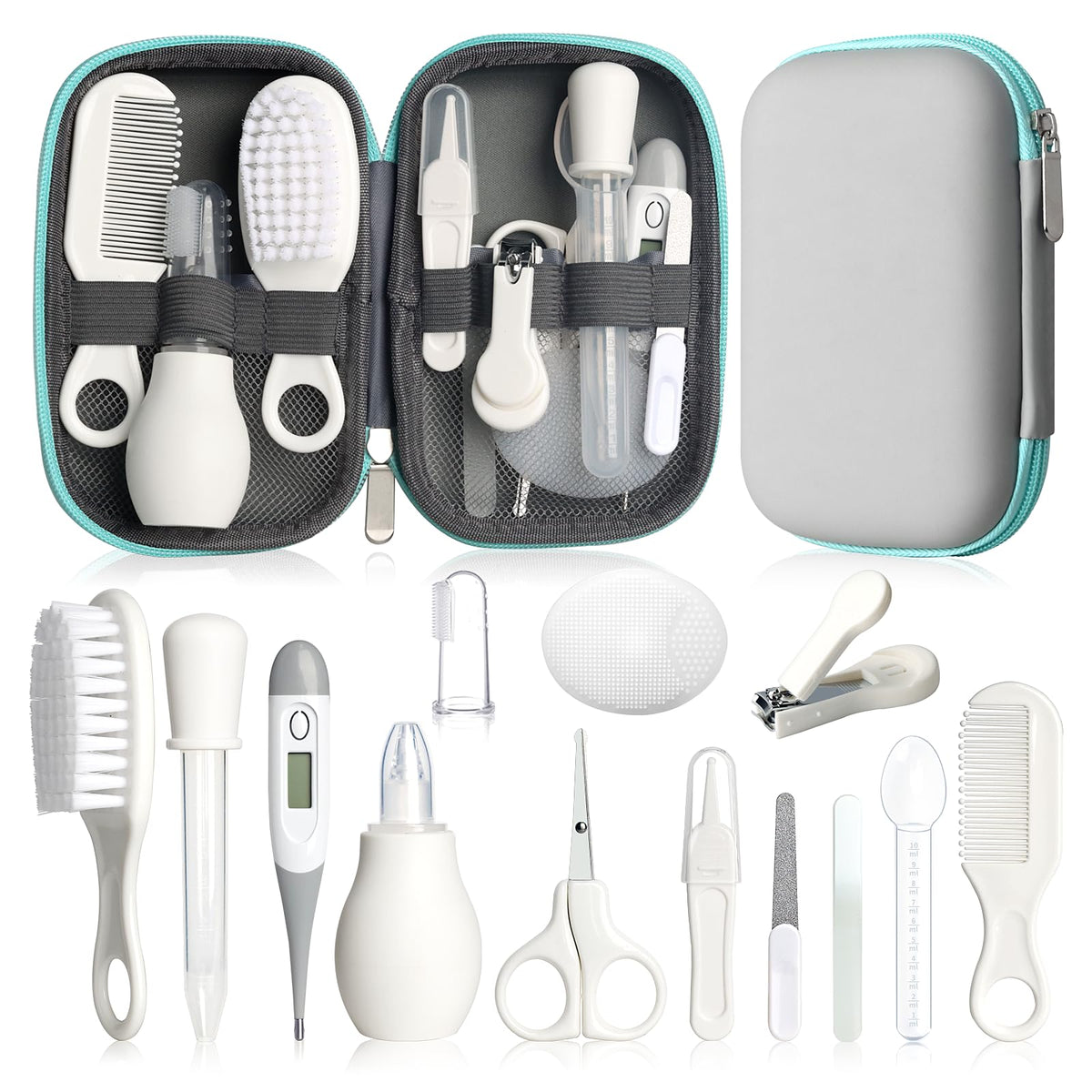 Kit WXA de cuidado para bebe 14 en 1, práctico para uso diario en casa.