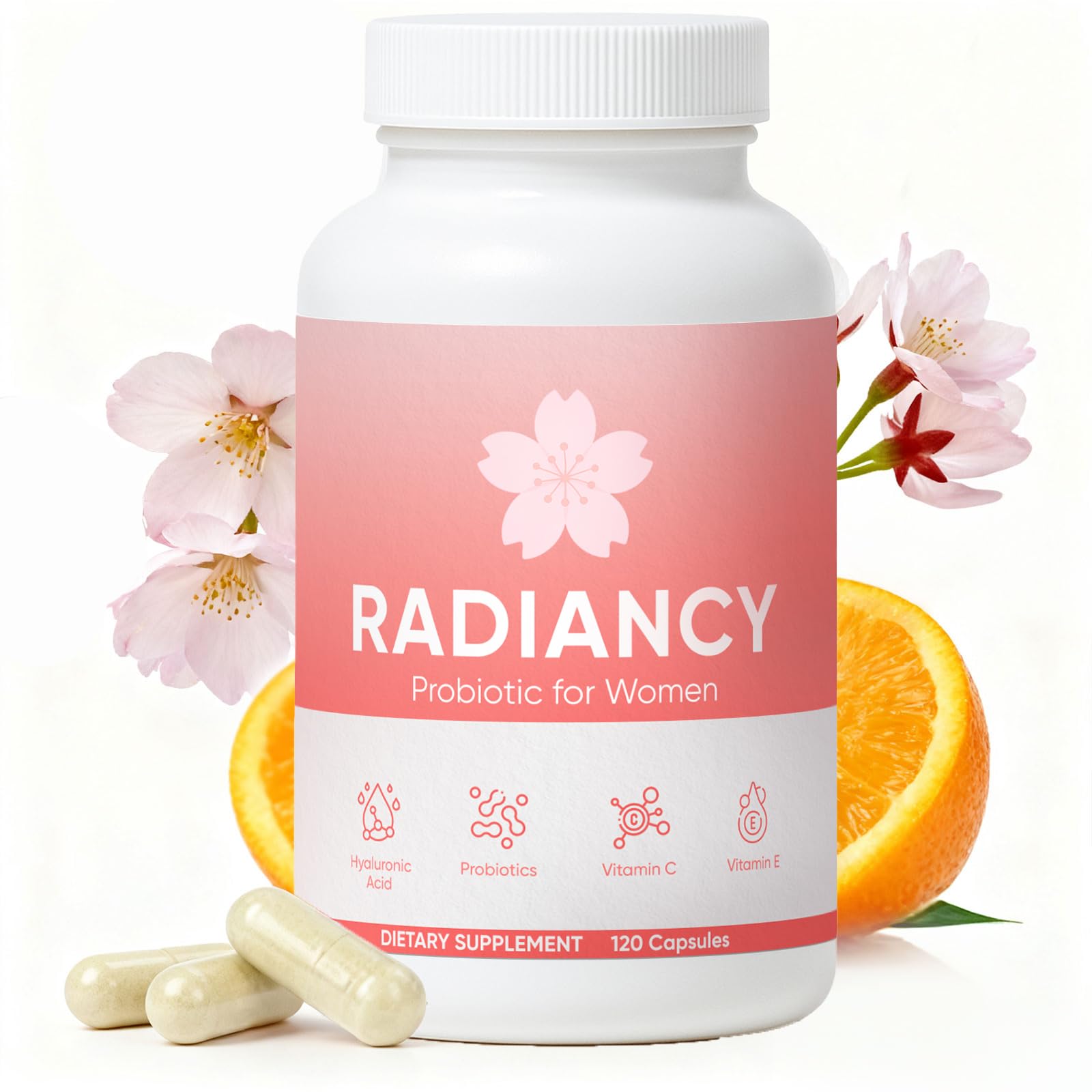 WXDOAU Radiancy, vertido de cápsula en botella para iniciar la rutina diaria